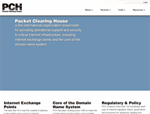 Tablet Screenshot of pch.net